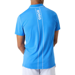 Мужское теннисное поло Björn Borg Ace - palace blue