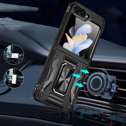 Чехол Safe Case с кольцом и защитой камеры для Samsung Galaxy Z Flip 6