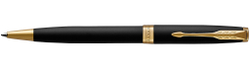 Шариковая ручка Parker Sonnet Matte Black GT