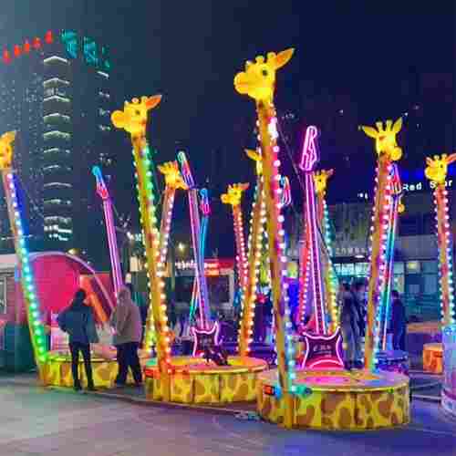 Банджи-батут «Жираф-джамп», 1-местный, 2×2×4 м