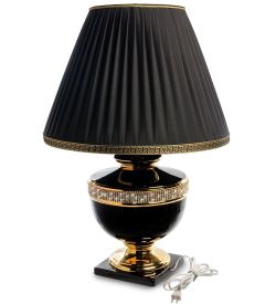 AHURA- 85 Настольная лампа с кристаллами Сваровски