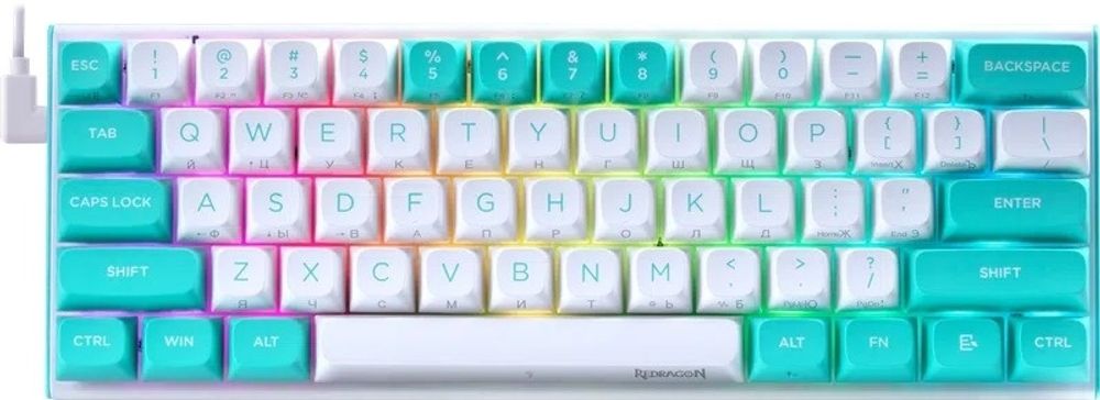 Клавиатура Redragon Fidd 72187 белый