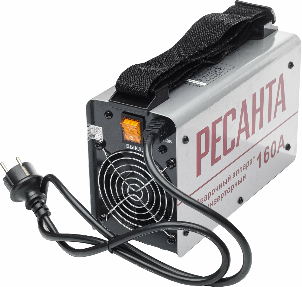 Сварочный аппарат инверторный Ресанта САИ-160 (ММА, 160 А, ПВ - 70%)