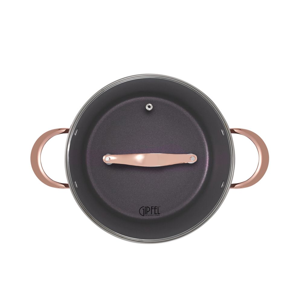 Алюминиевая кастрюля Gipfel Novo Lux 2600 24 см/6,5 л