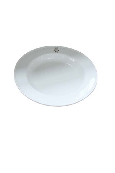 Тарелка "Серая шейка" 2х22х22см Керамика