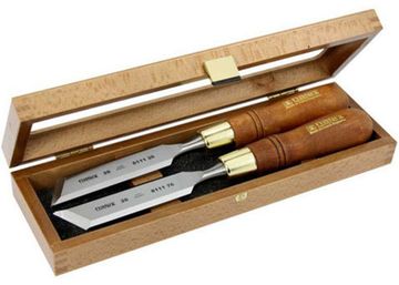 Набор из 2 косых стамесок NAREX WOOD LINE PLUS 20 мм 851670