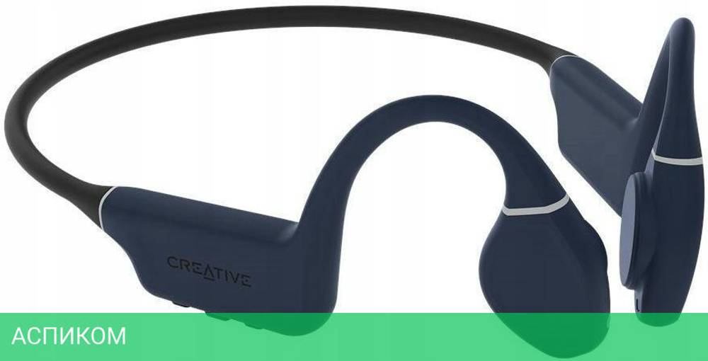 Наушники Creative Outlier Free Pro+ черный/темно-синий (51EF1081AA001)