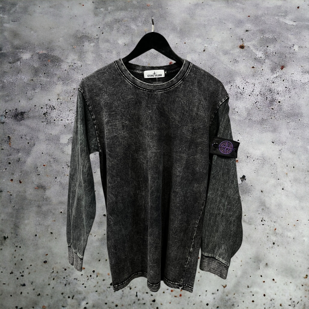 Лонгслив Stone Island #1 • Графитовый