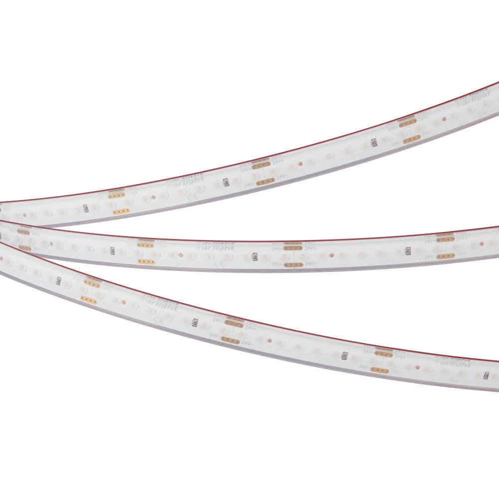 Светодиодная лента герметичная DOT-PFS-X160-10mm 24V Day4000 (12 W/m, IP68, 5m) (Arlight, 5 лет) 051593