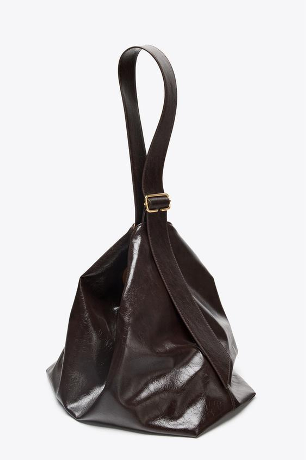 ZARA БОЛЬШАЯ СУМКА-ШОПЕР, КОРИЧНЕВЫЙ