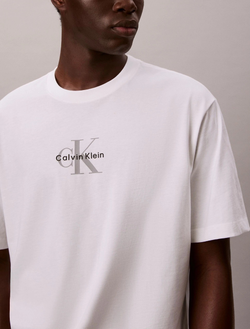 Футболка Calvin Klein Monologo Relaxed Tee Bright White