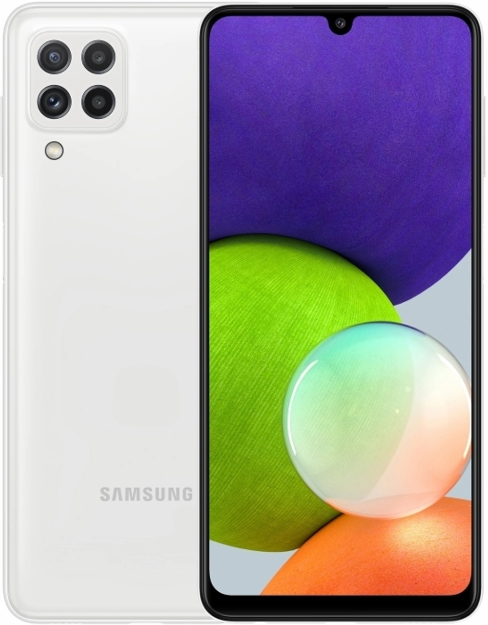 Смартфон Samsung Galaxy A22s SM-A226 4/128GB белый (SM-A226BZWVSER)