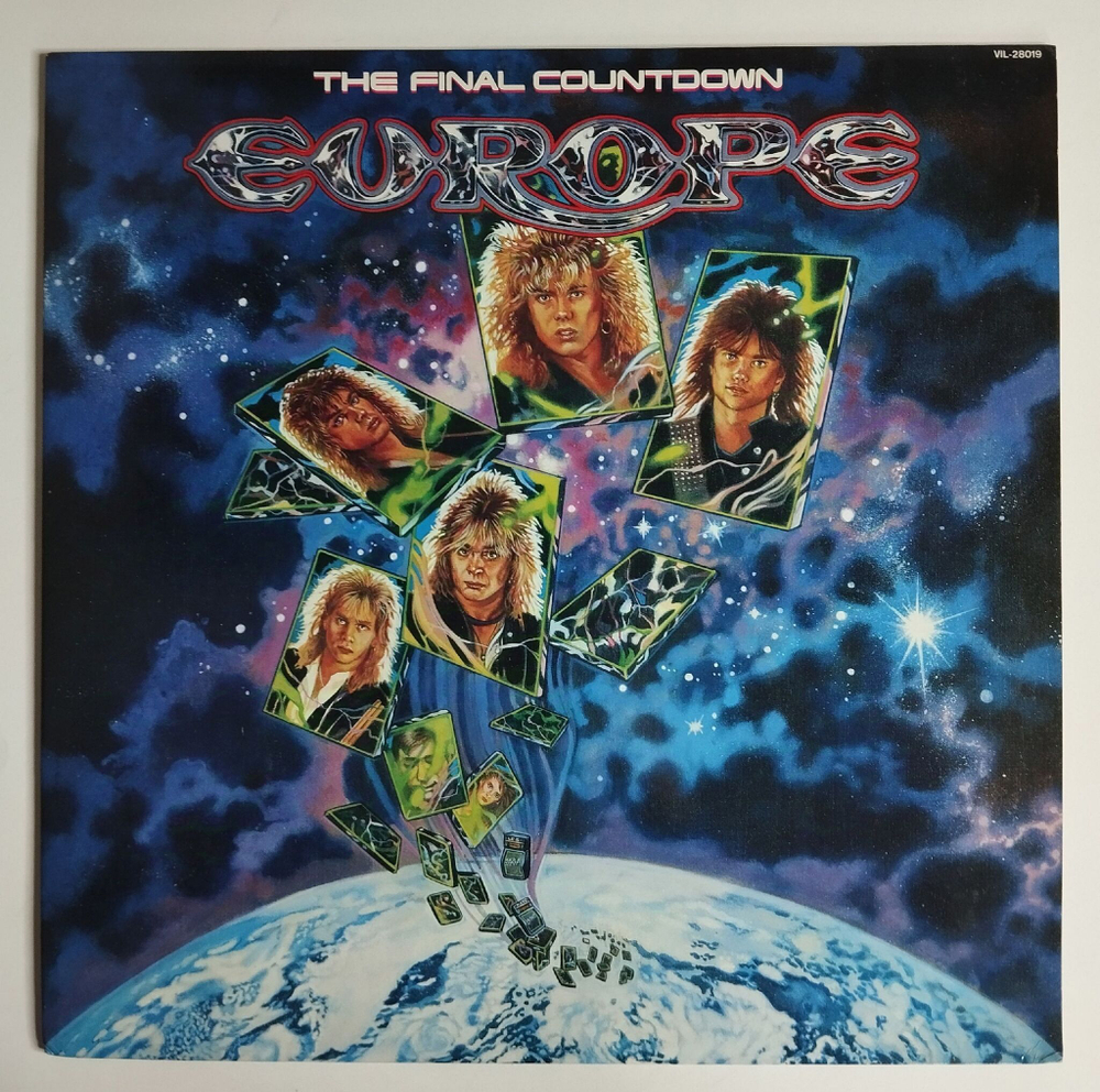Винтажная виниловая пластинка LP Europe The Final Countdown (Japan 1976) (No Obi)