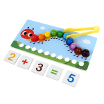 Развивающая игрушка деревянная с шариками мал, коробка C-41936