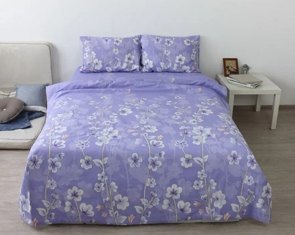 КПБ Дуэт с простыней на рез. 180х200 БЯЗЬ "БР33"