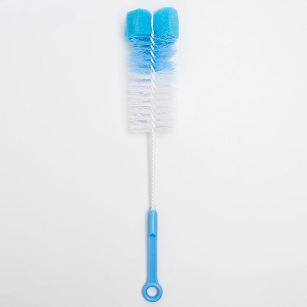 1917359 Ёршик для бутылочек, с губкой, цвета МИКС