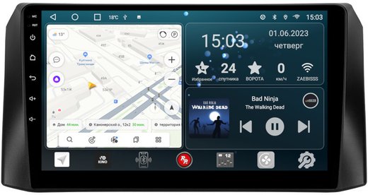 Магнитола для УАЗ Патриот, Пикап 2016-2023+ - Redpower 254 Android 10, ТОП процессор, 6Гб+128Гб, CarPlay, SIM-слот