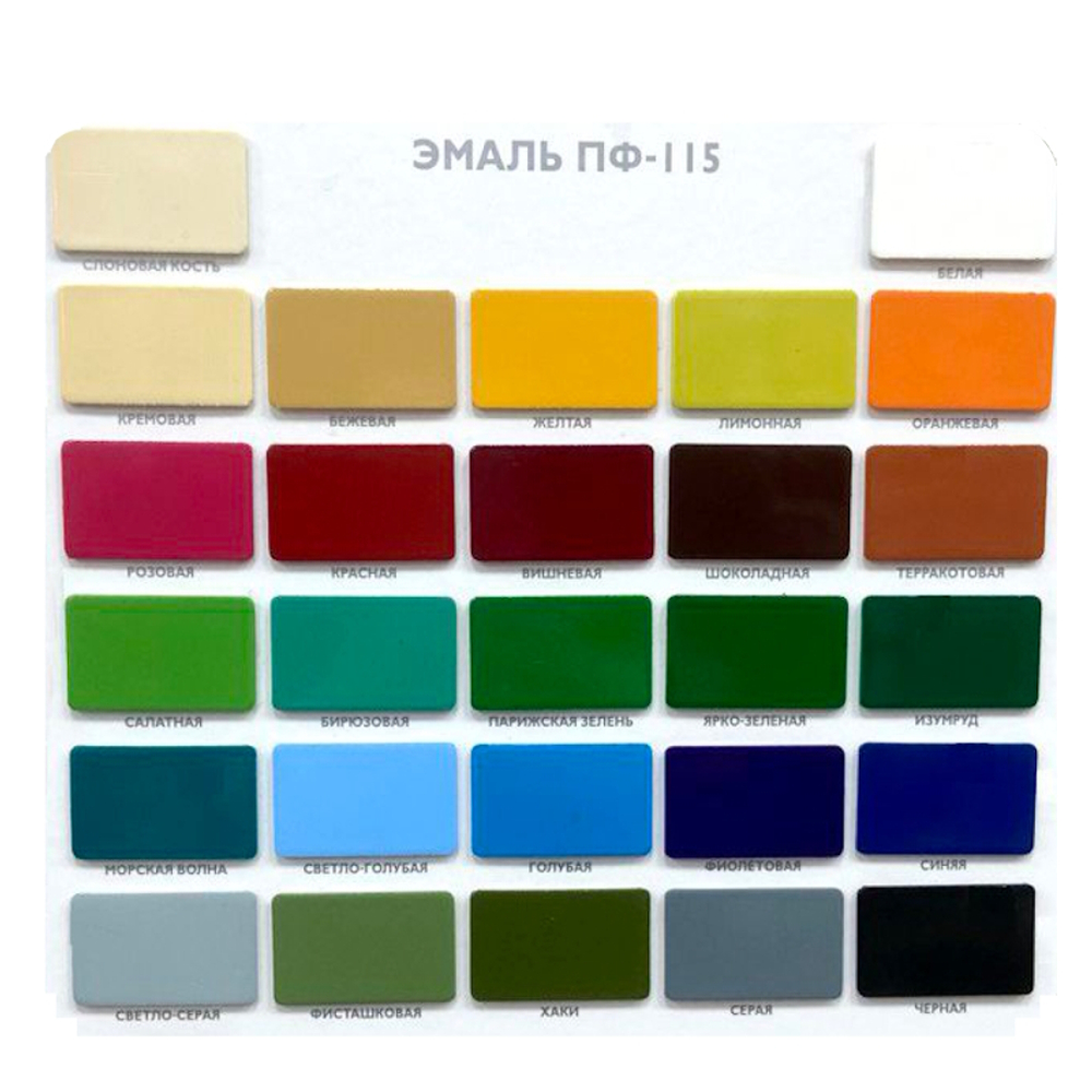 Эмаль ПФ-115 РАДУГА светло-серая 10кг