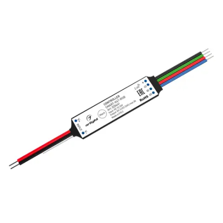 Контроллер SMART-K47-RGB (12-24V, 3x1A, 2.4G) (Arlight, IP20 Пластик, 5 лет) 028441