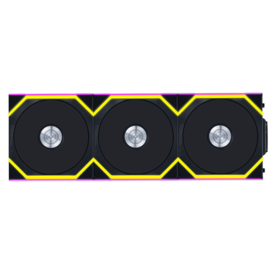 Вентилятор для корпуса Lian Li UNI FAN SL WIRELESS 120 Reverse Blade ARGB 3x120mm G99.12RSL1W3B.00