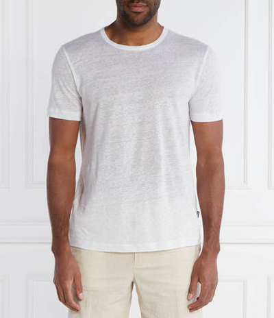 Льняная футболка Tiburt 456 BOSS BLACK - белый(50511612)