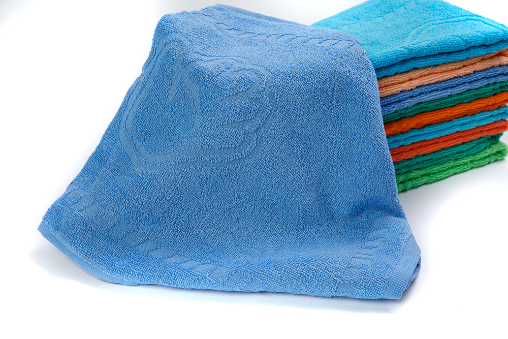 Полотенце махровое, г/к, 34х60, арт. BS 34-60, 400 гр/м2, цвет: 012-голубой,