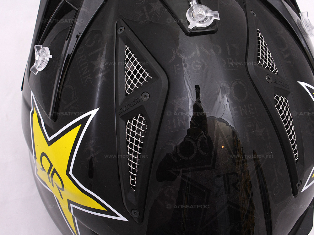 Шлем кроссовый Airoh AVIATOR 2.1 ROCKSTAR