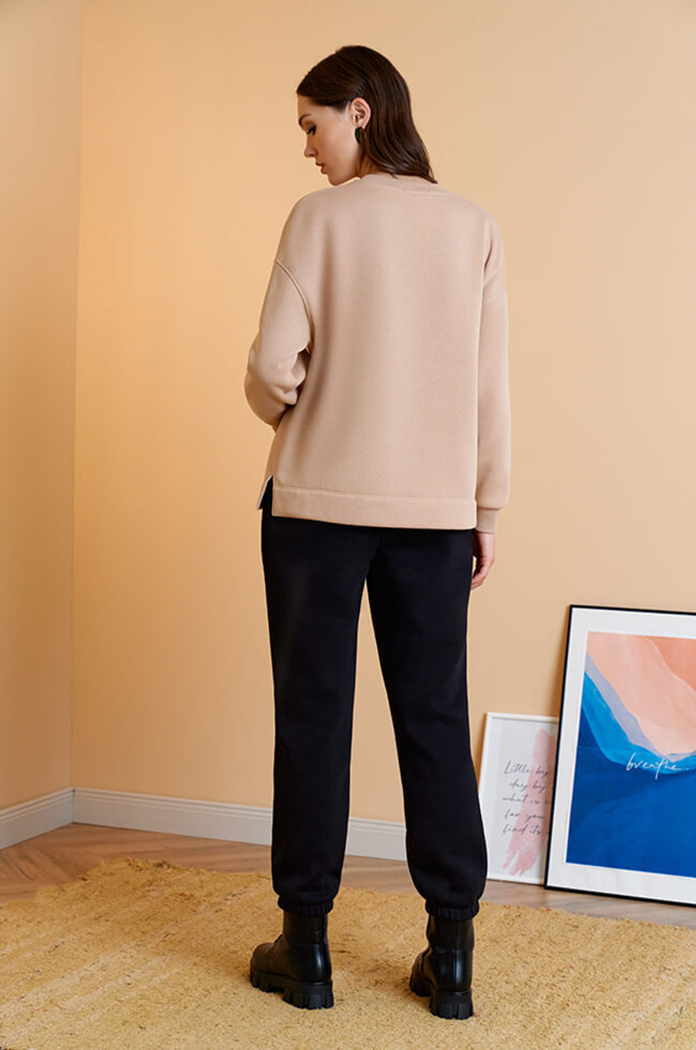 22599 Джемпер женский (латте)