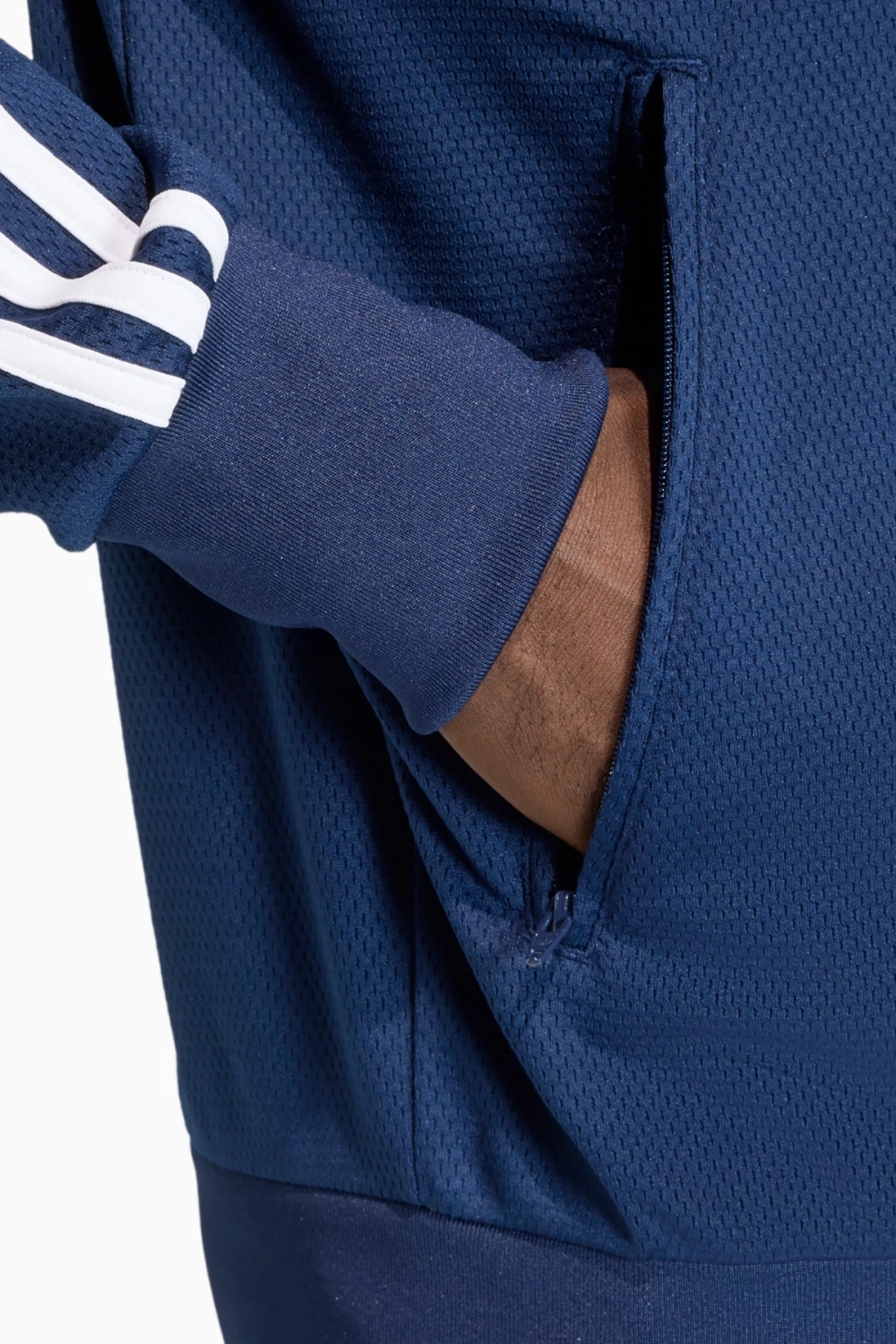 Кофта adidas Firebird Adicolor Mesh Track Top - темно-синий