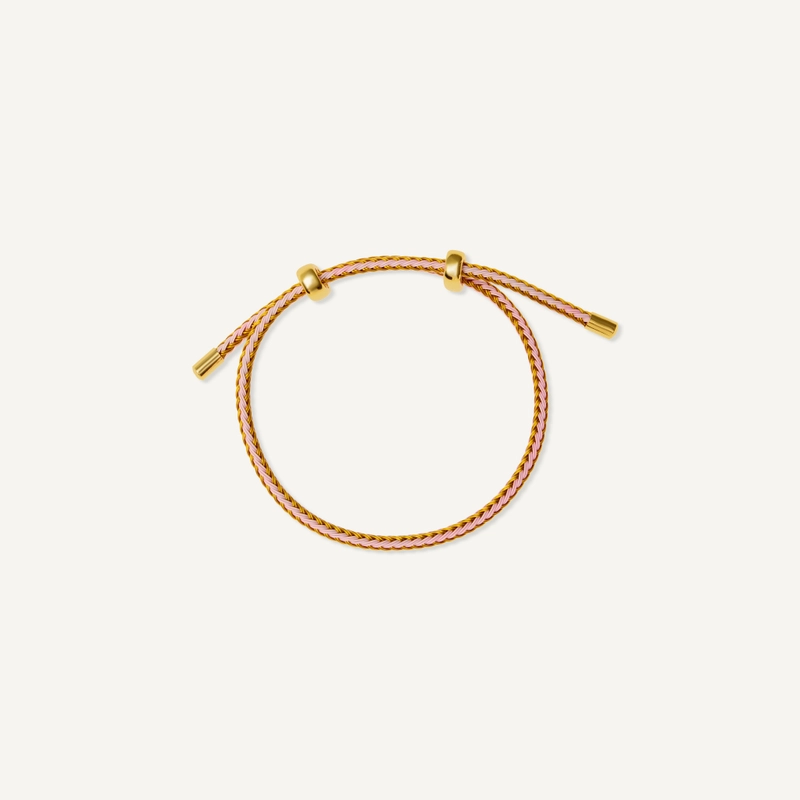 Браслет Просто Шнур – Шампанское