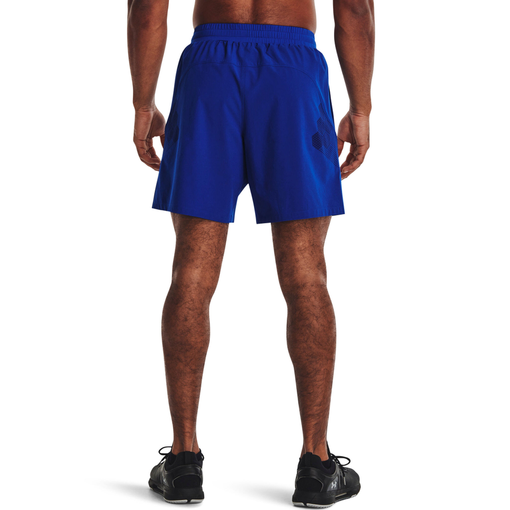 Мужские теннисные шорты Under Armour Print Woven Shorts Men - Blue