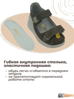 Сандалии детские для девочек на липучках