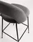 Полубарный стул Mahalia 63 см темно-серый