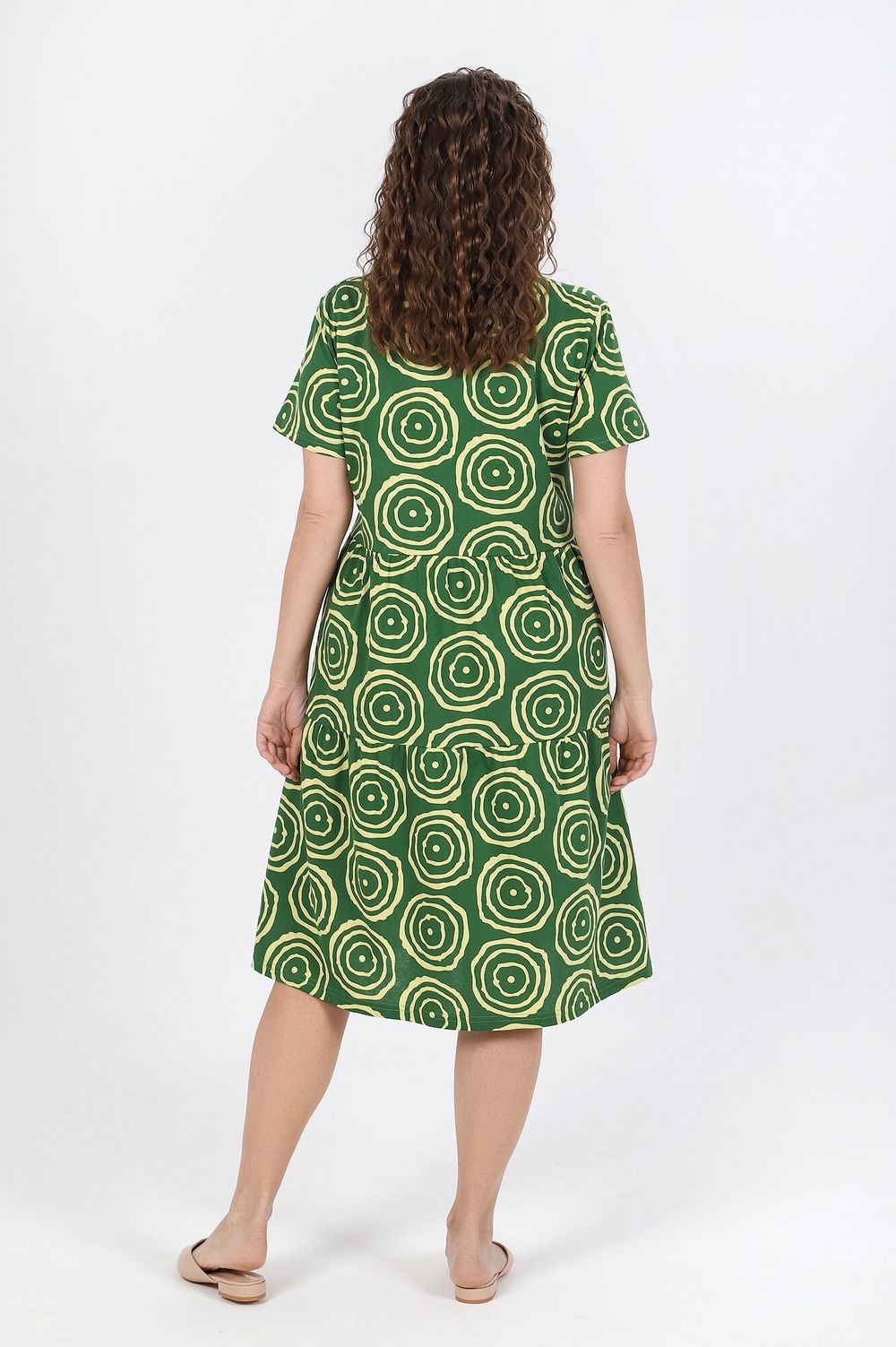 Платье Лабиринт-1 Виотекс ЗЕЛЁНЫЙ