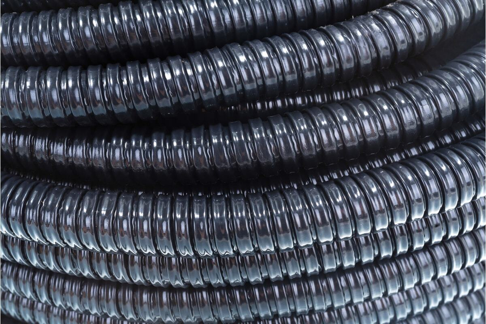 Металлорукав МРПИнг в ПВХ-изоляции «NORD» 38 с протяжкой (Fortisflex) (25м/уп.) КВТ 79955