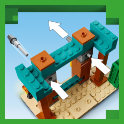 LEGO Minecraft / Пустынный патруль плохих парней/ 21267