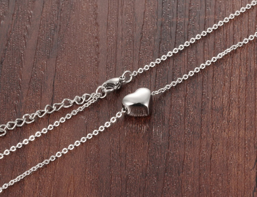 Кулон Сердце на цепочке Steelman gb0615985a