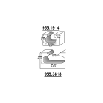 Фреза концевая профильная D=19,1 I=19,1 S=8,0 L=57,0 CMT 955.1914