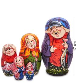 Народные промыслы МР-13/ 5-F Матрешка 5м «Семейка Малая»