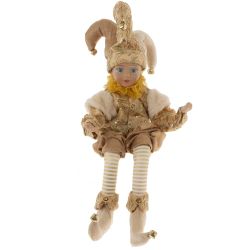 GAEM Игрушка набивная "Клоун" (муз, движ), L16 W11 H50 см (полка 24 см.)