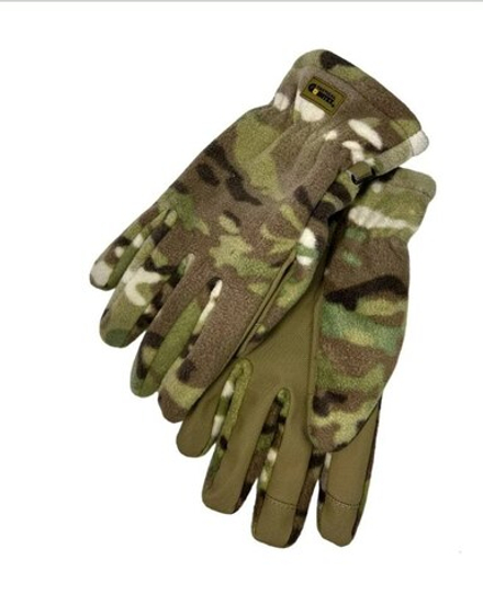 Перчатки флисовые Gongtex 3M Thinsulate Tactical Gloves Мультикам