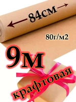 Крафтовая бумага для женщин 9м