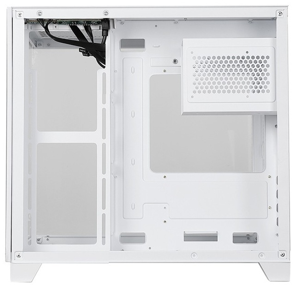 Корпус HuntKey S920 Storm W ARGB белый