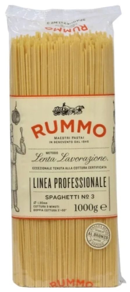 RUMMO Макароны Linea professionale Spaghetti №3, 1000 г