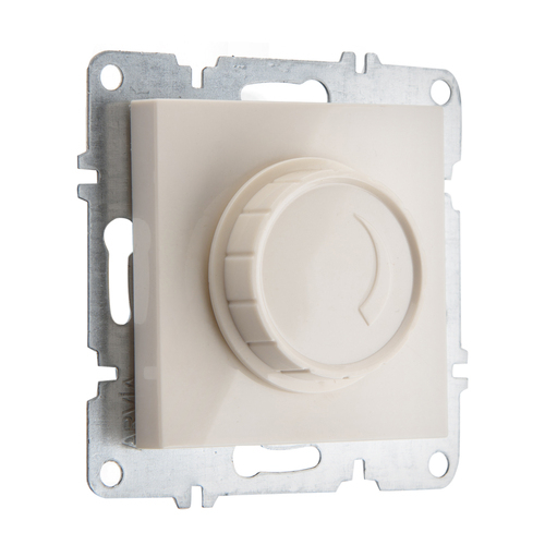 Диммер ARVIA Electric поворотного включения 800Вт 230В, слоновая кость 50021000237