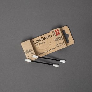 Ухочистка и палочка для макияжа LastSwab чёрная