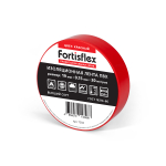 Изолента ПВХ 19х0.15х20 (бел) Fortisflex (10 шт.)