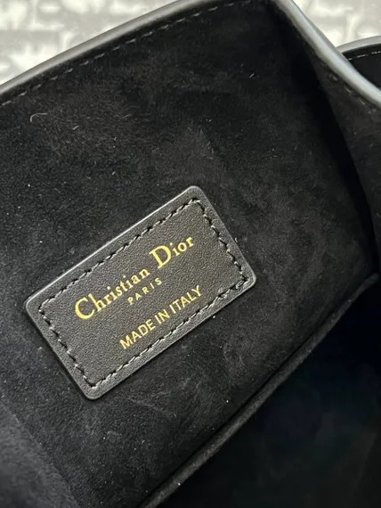Сумка Dior C'est Dior, модель среднего формата черный