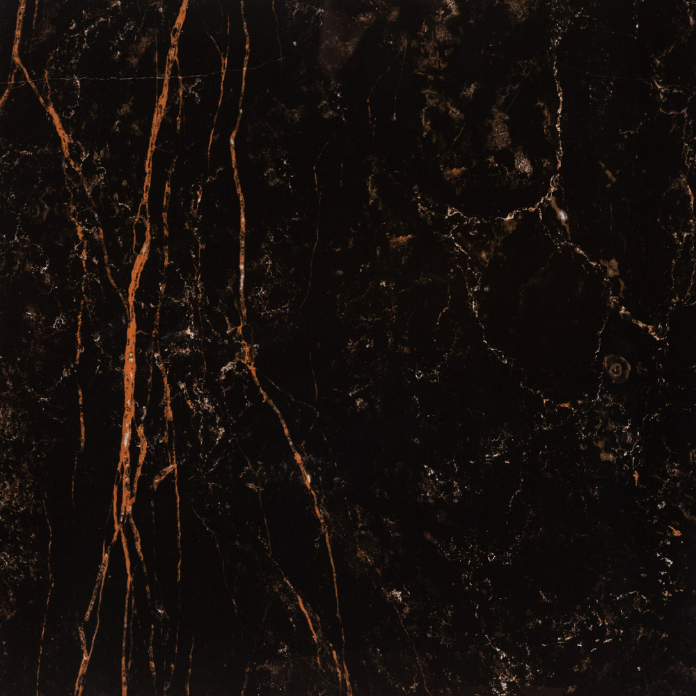 Керамогранит Lavelly Marble Nero черный полированный 600х600х8,2 мм (4 шт.=1,44 кв.м)
