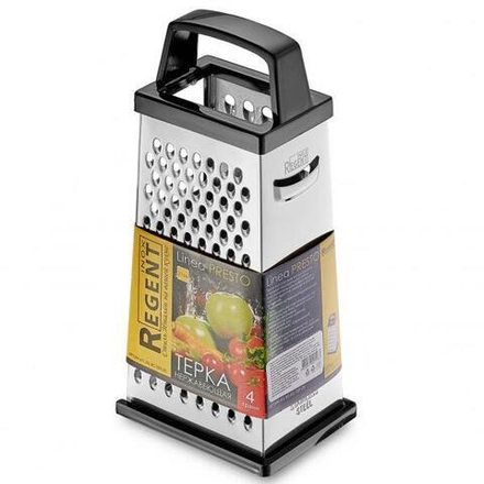 REGENT 93-AC-GR-25 Терка нерж. с мерн. делением съемным дном четырехгранная 21 см